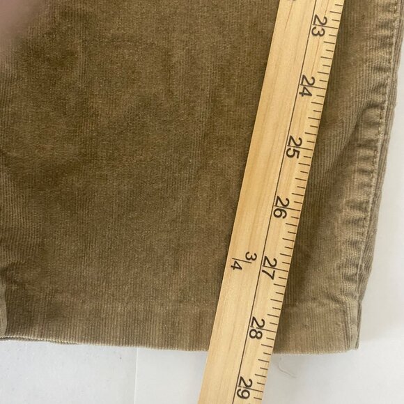 Coldwater Creek Classic Fit Corduroy Pants Womens‎ Size 16 Khaki Tan - Picture 9 of 10